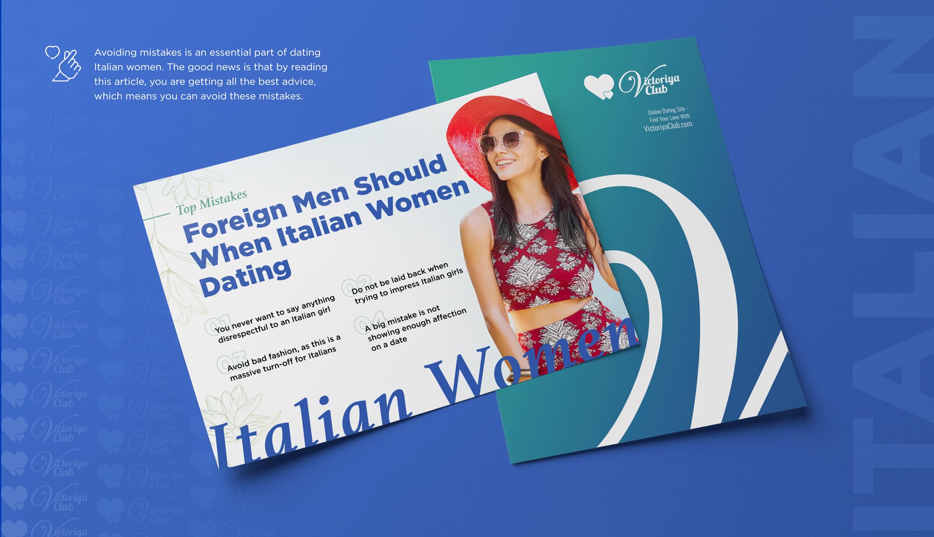 Top Mistakes Foreign Men Should When Italian Women Dating 
