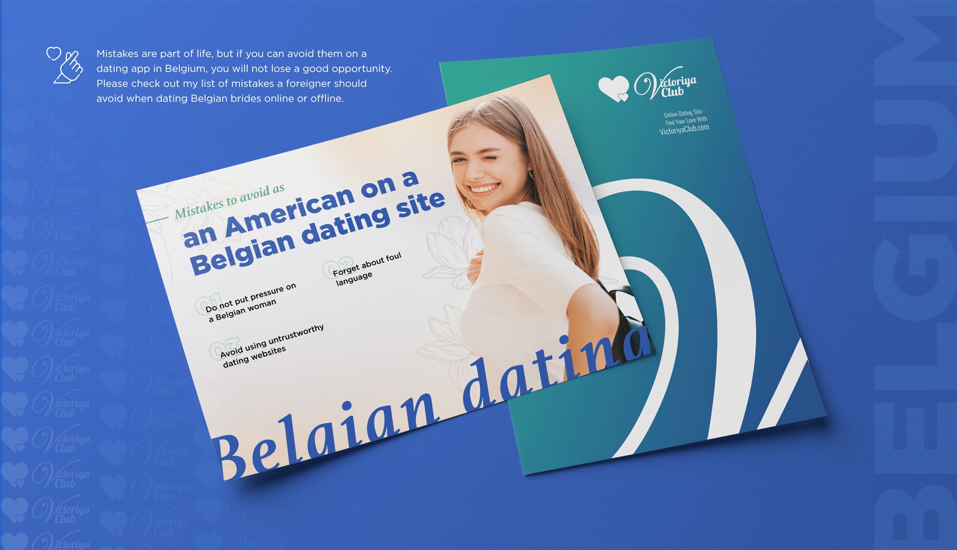 Mistakes That an American Man Should Avoid on a Dating Site in Belgium 
