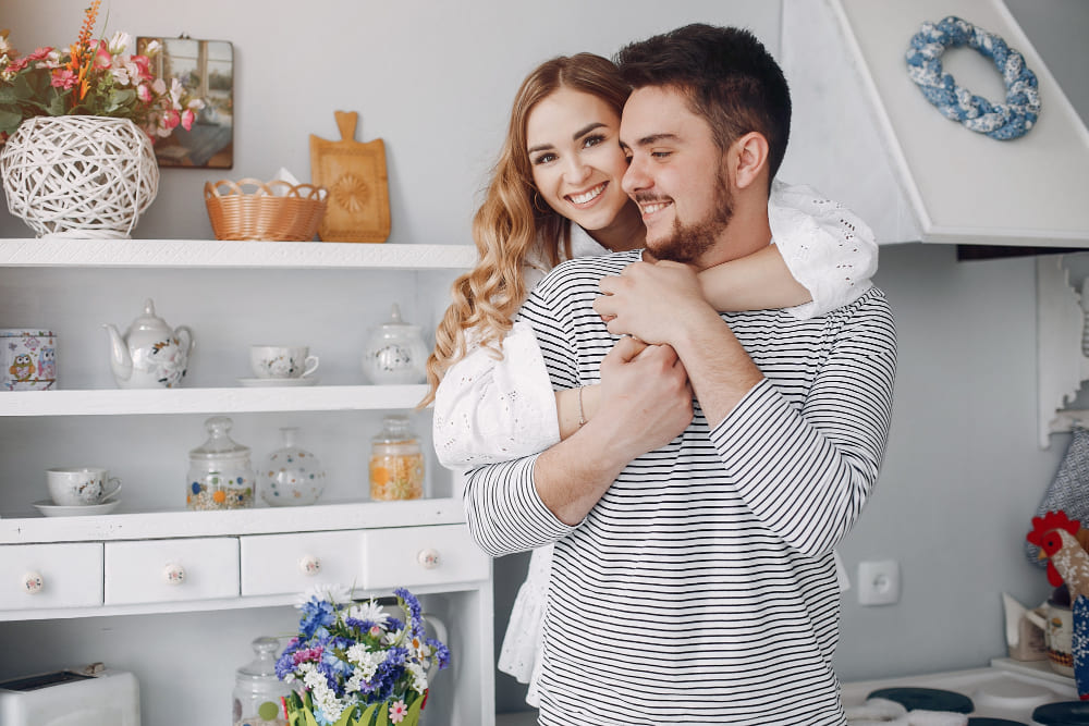 happy couple