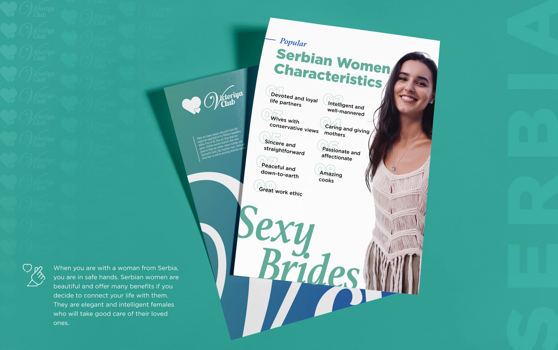 Serbian women features