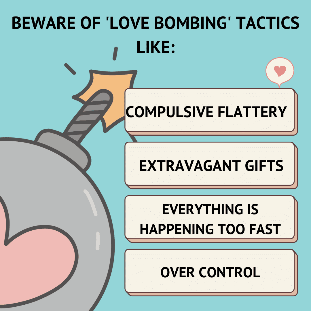 love bombing definition